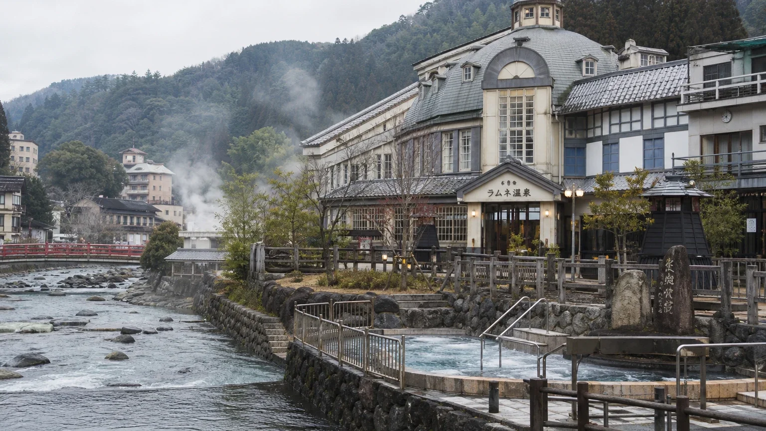 長湯温泉ガイド｜炭酸泉とラムネ温泉館・ガニ湯を巡る